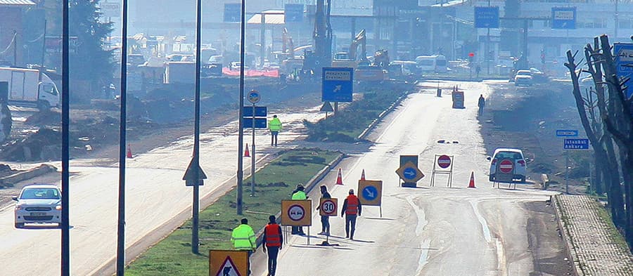 Katlı Kavşak için o alan trafiğe kapanıyor