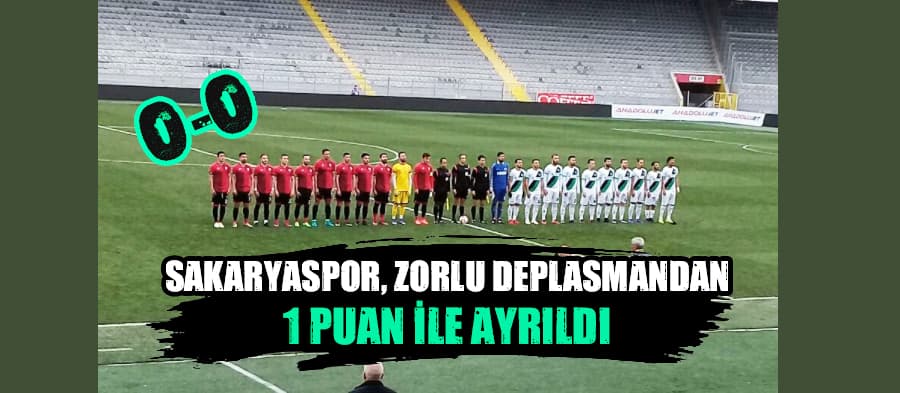 Sakaryaspor, Hacettepe deplasmanından berabere ayrıldı