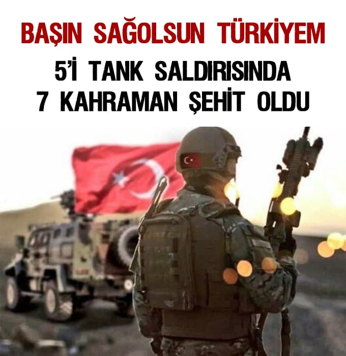Afrin'den acı haber