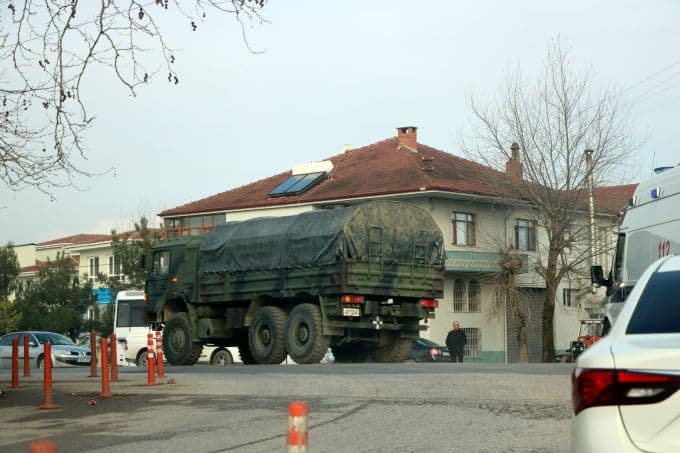 Sakarya'da askeri hareketlilik