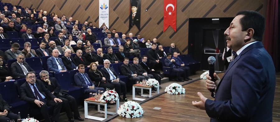 Vali Balkanlıoğlu İlçelerle Genel İstişare ve Paylaşım Toplantısına Katıldı