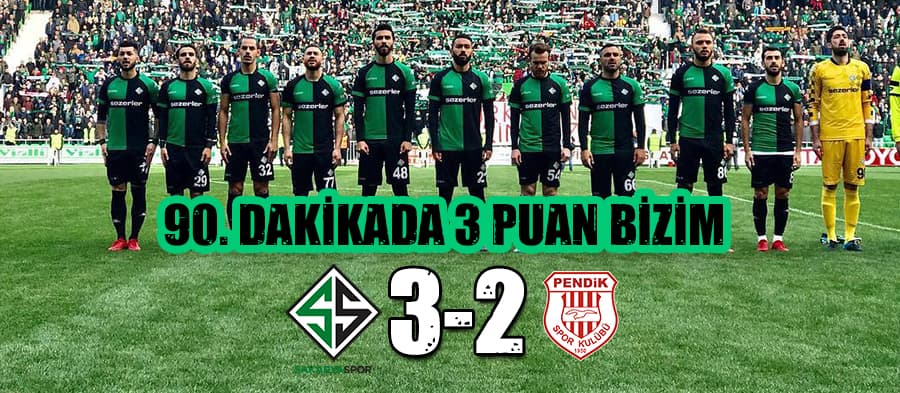 Sakaryaspor, Pendikspor karşılaşmasından galip ayrıldı