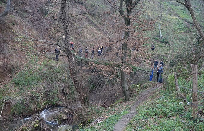 Ormanlık alanda ölüm