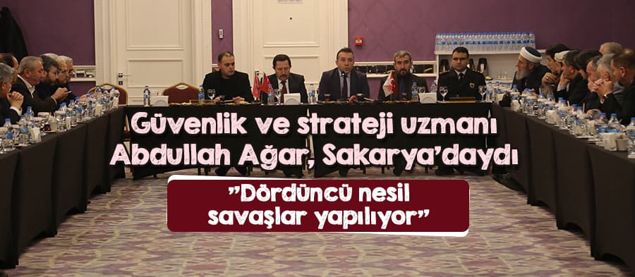 "Dördüncü nesil savaşlar yapılıyor"