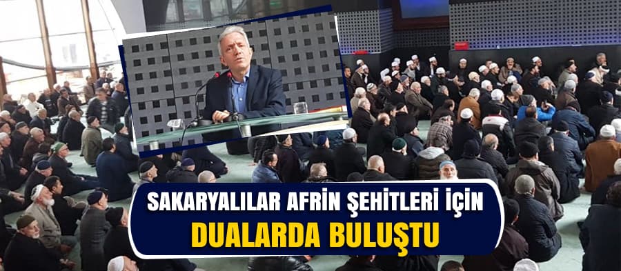 Sakaryalılar, şehitler için duada buluştu
