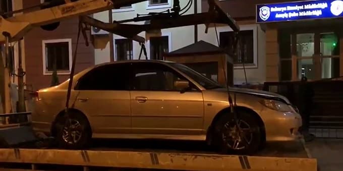 İstanbul'dan çaldığı otomobille Sakarya'da yakalandı