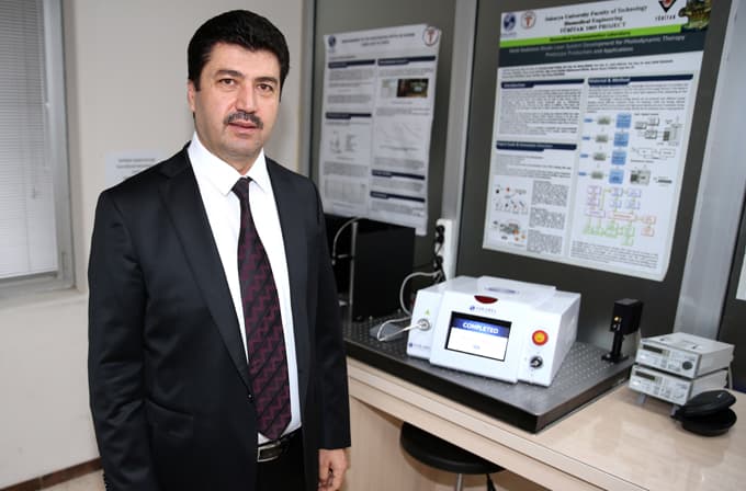 Sakarya Üniversitesi kanser tedavisi için cihaz geliştirdi