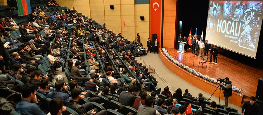 Hocalı katliamı kurbanları SAÜ'de anıldı