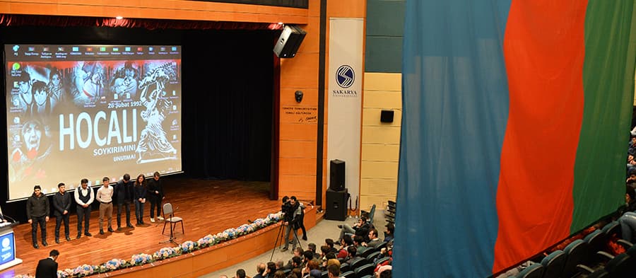 Hocalı katliamı kurbanları SAÜ'de anıldı