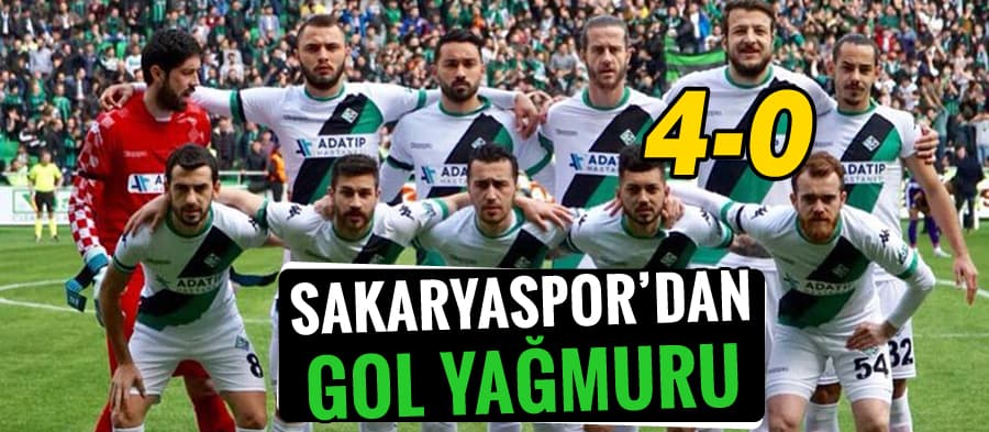 Sakaryaspor, Şanlıurfaspor'a şans tanımadı