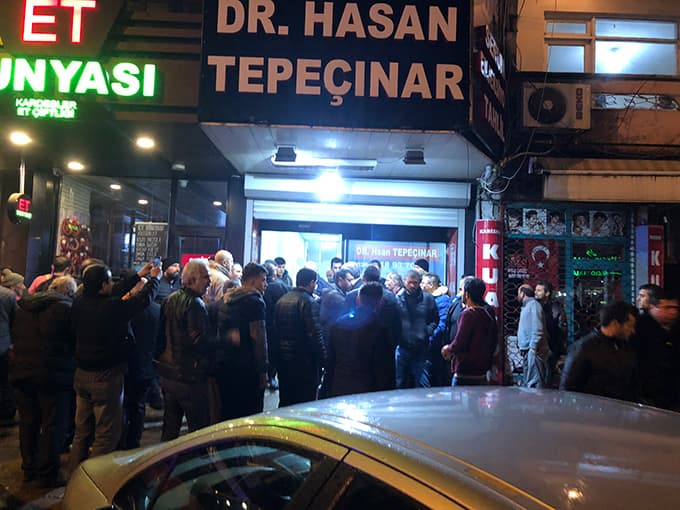 İş yerine silahlı saldırı