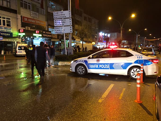 İş yerine silahlı saldırı