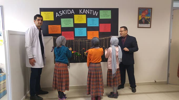 O okulda 'Askıda Kantin' projesi hayata geçirildi