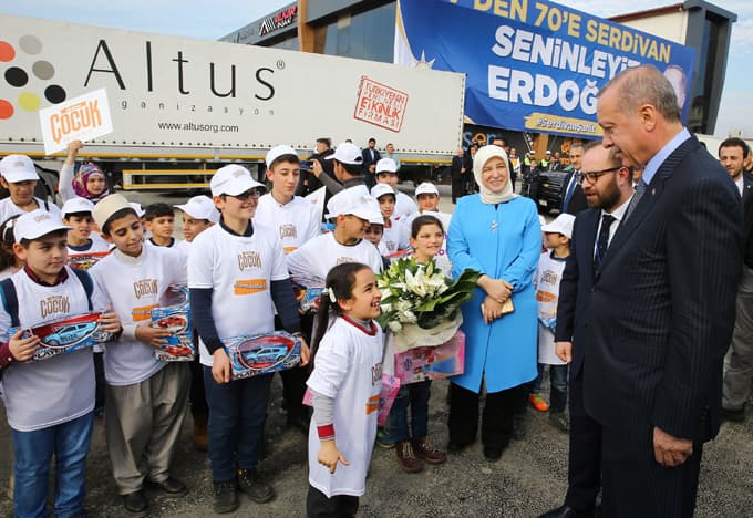 Cumhurbaşkanı Erdoğan Sakarya'ya geldi