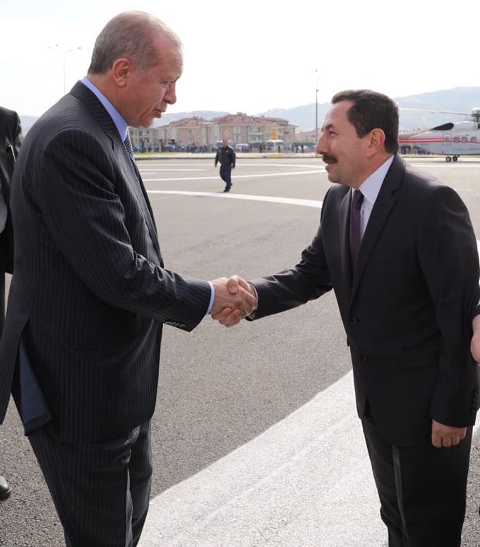Cumhurbaşkanı Erdoğan Sakarya'ya geldi