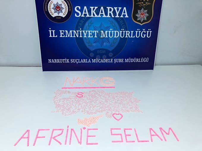 Sakarya'da uyuşturucu operasyonu