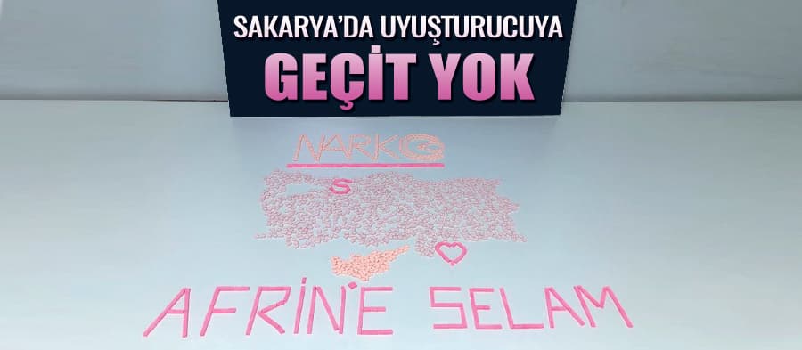 Sakarya'da uyuşturucu operasyonu