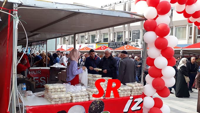 Sakarya'da şehit aileleri için kermes