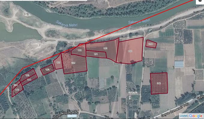 Sakarya Nehri Kenarına kamulaştırma kararı