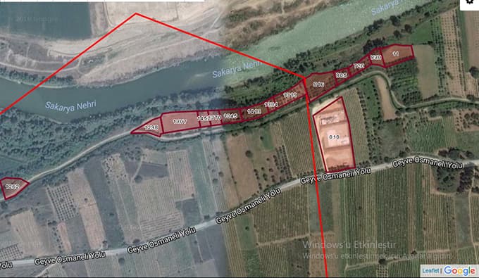 Sakarya Nehri Kenarına kamulaştırma kararı