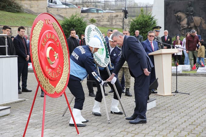 Çanakkale şehitleri Sakarya'da böyle anıldı