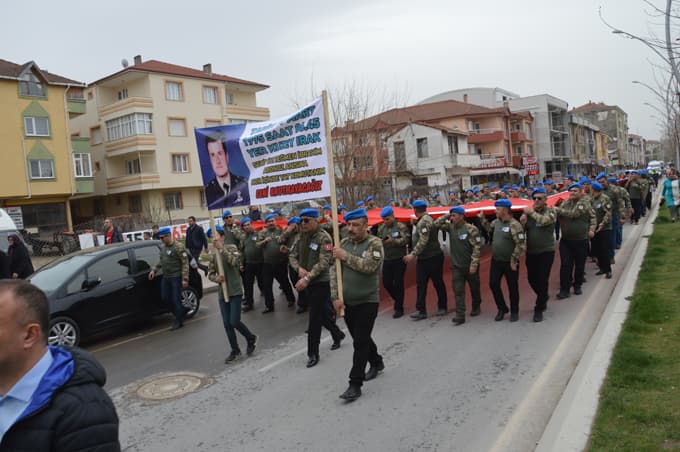 Şehidimiz için 23 yıl sonra Sakarya'da buluştular
