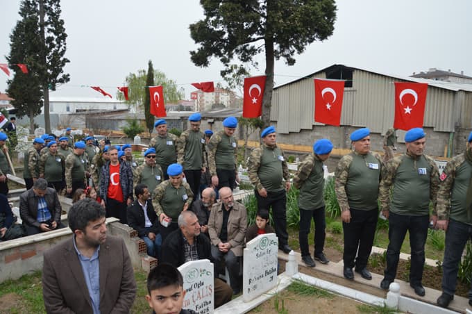 Şehidimiz için 23 yıl sonra Sakarya'da buluştular