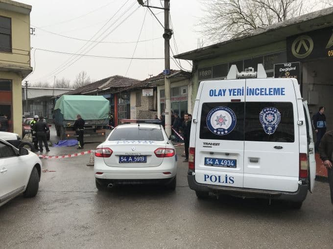 Sanayide feci ölüm!