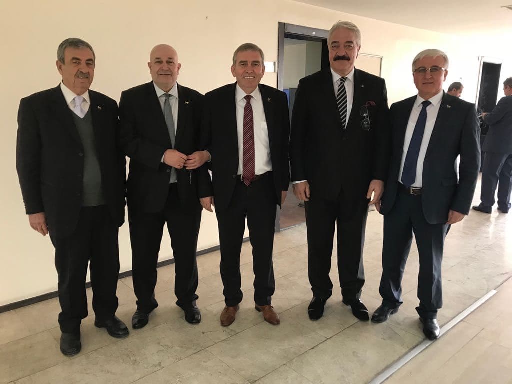 DP İl Başkanı Ergül, il başkanları toplantısına katıldı