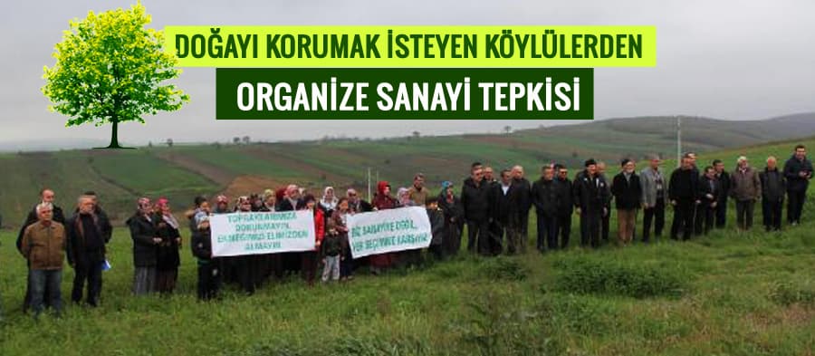 Mahalle sakinlerinden Organize Sanayi tepkisi