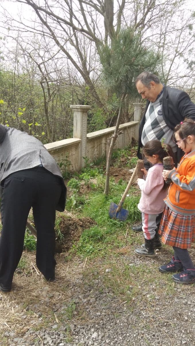 Sakarya Doğtaş'ın başlattığı kampanyada fidan ekimi yapıldı