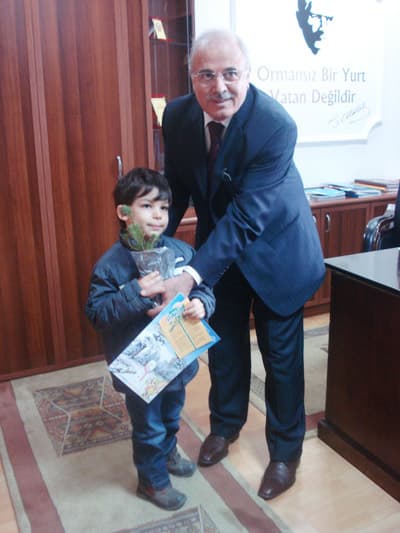 Orman Bölge Müdürü Yıldız, Minikleri Ağırladı