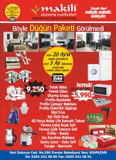 Makili AVM'de Fırsatlar Bitmiyor