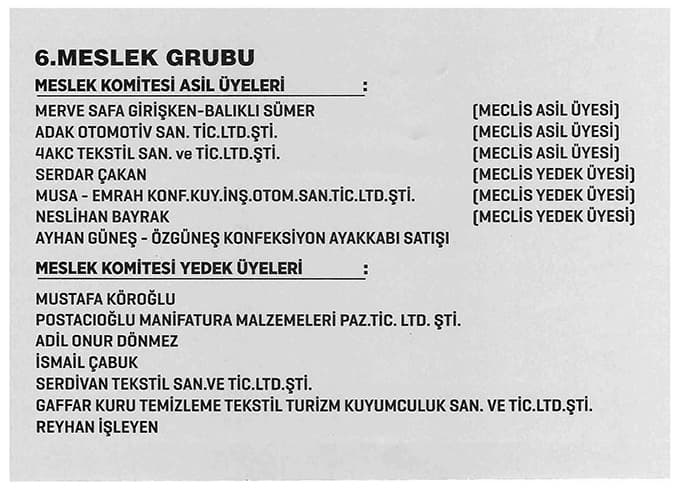 SATSO'da seçim heyecanı başladı