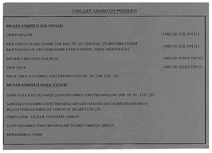 SATSO'da seçim heyecanı başladı