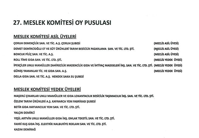 SATSO'da seçim heyecanı başladı