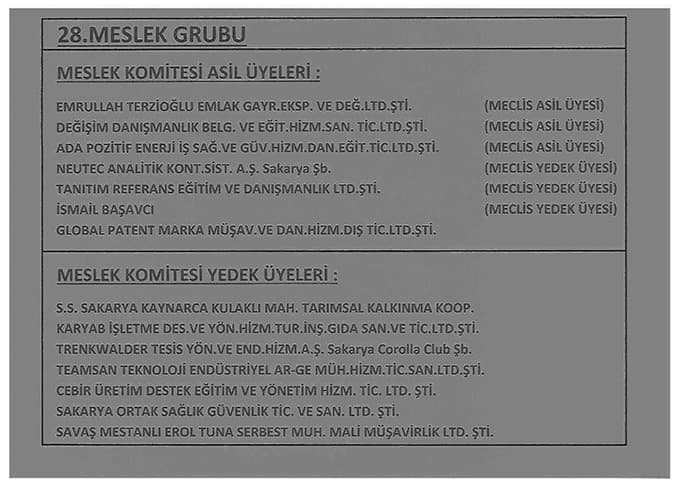 SATSO'da seçim heyecanı başladı