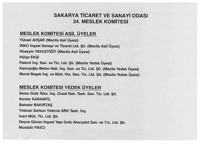 SATSO'da seçim heyecanı başladı