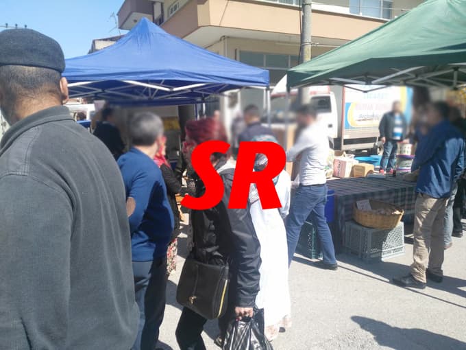 Çarşamba Pazarı'nda bıçaklı kavga!