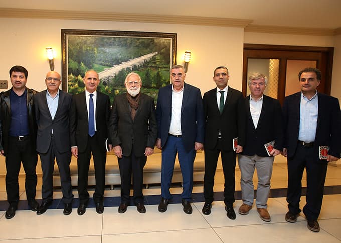 Prof. Dr. Sadettin Ökten Sakarya'ya geldi