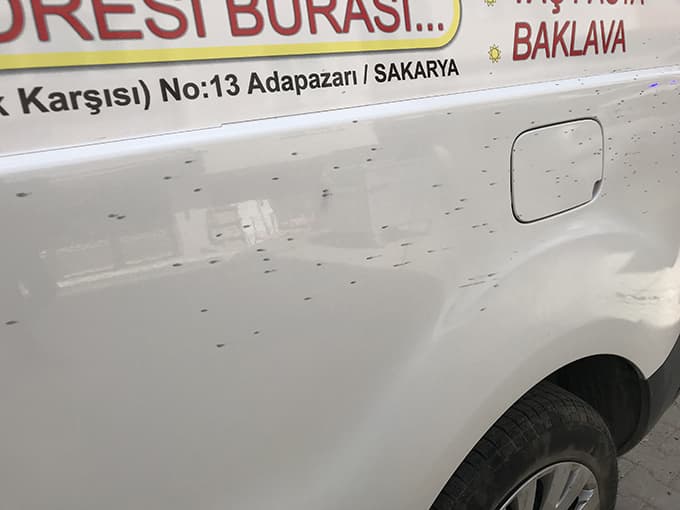 Şehrin ortasında tüfekli saldırı