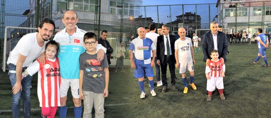 Tuncay Şanlı Erenler Futbol Trunuvası'nın açılışına katıldı