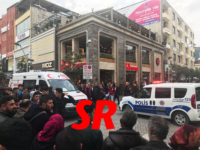 Çark Caddesi'nde olay!