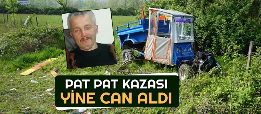 Pat pat kazası yine can aldı