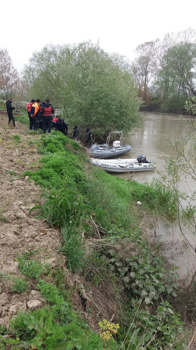 Nehire düşen yaşlı adam 11 kilometre uzakta bulundu