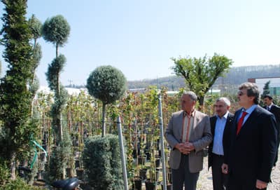 Doğa Aşığı Ekrem Yüce, Fidancı Dostlarını Ziyaret Etti