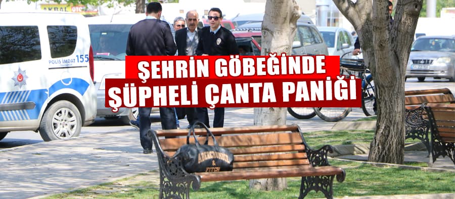 Adapazarı'nda şüpheli çanta paniği!