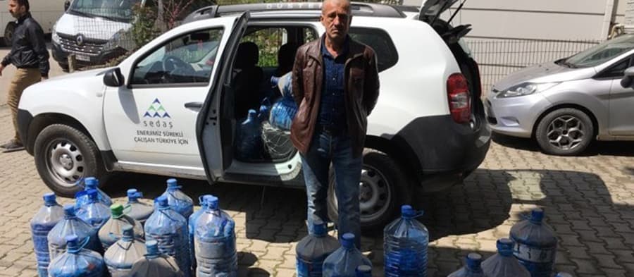 Engelli bireyler için mavi kapak topladılar