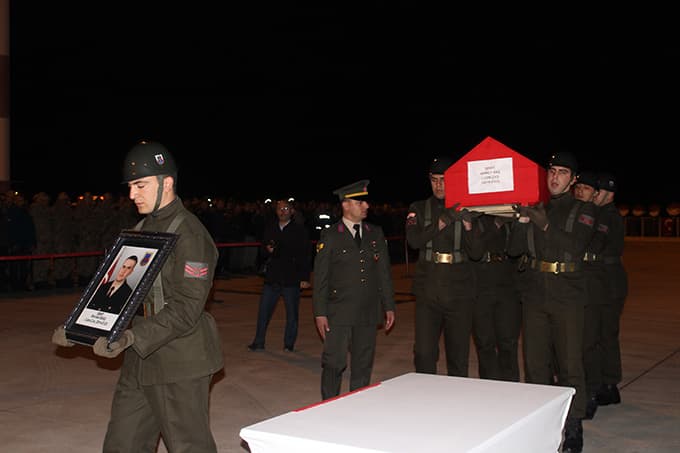 Sakarya'ya şehit ateşi düştü