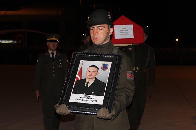 Sakarya'ya şehit ateşi düştü